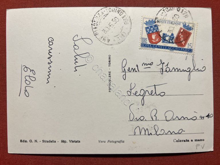 Cartolina - Stradella ( Pavia ) - Panorama - 1959 | Immagine Gallery 2