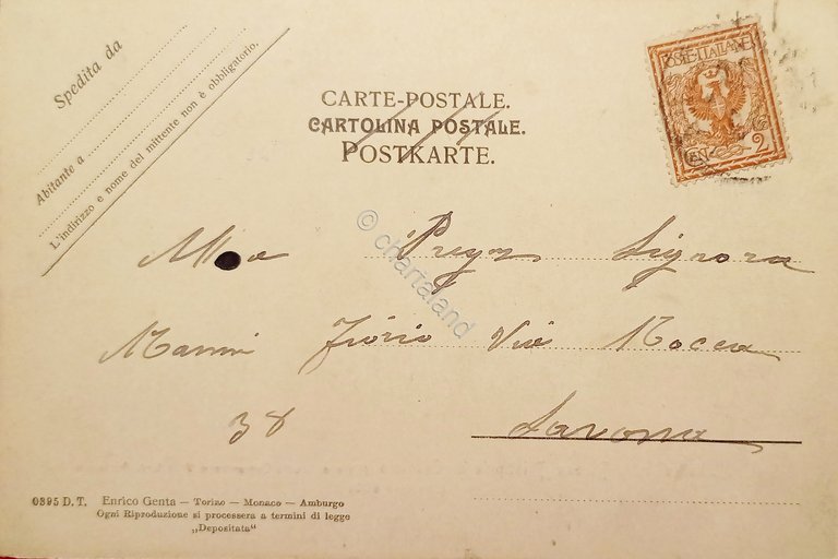 Cartolina - Studio Artistico sulla Piazza di Coassolo ( Torino …