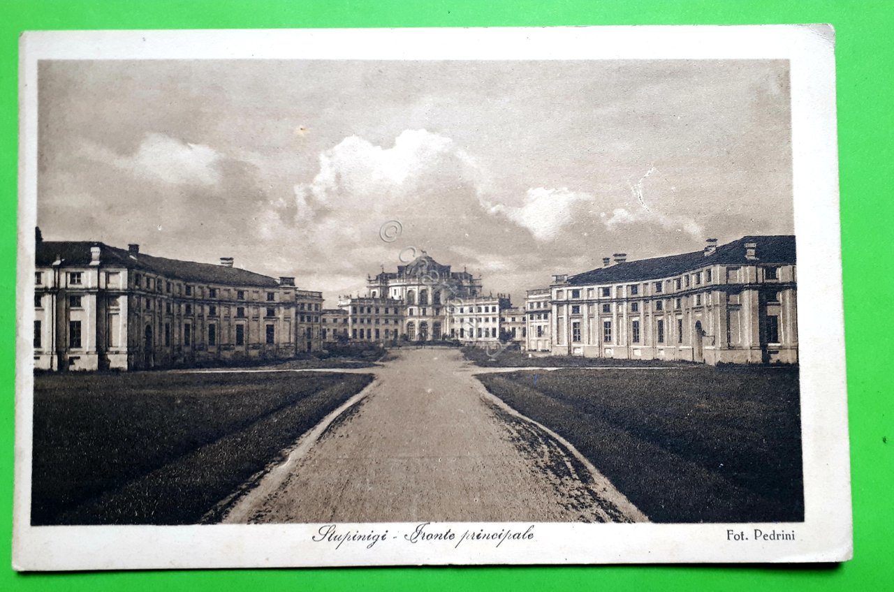 Cartolina - Stupinigi - Fronte principale - 1920 ca.