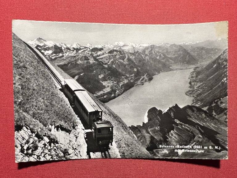 Cartolina - Svizzera - Brienzer - Rothorn mit Brienzersee - …