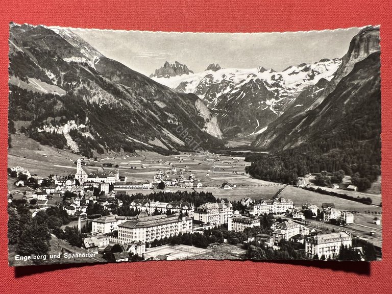Cartolina - Svizzera - Engelbert und Spannorter - 1952