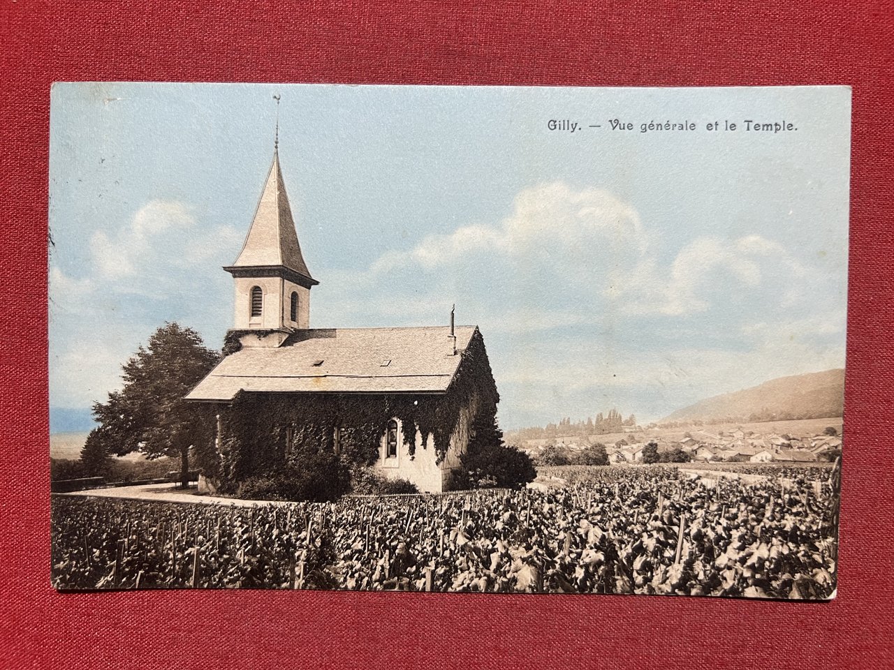 Cartolina - Svizzera - Gilly - Vue générale et le …