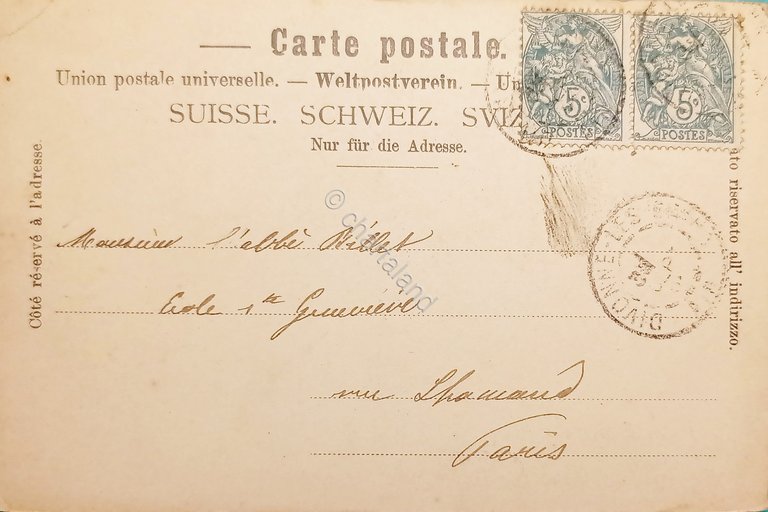 Cartolina - Svizzera - Gruss Aus Einsiedeln - 1904