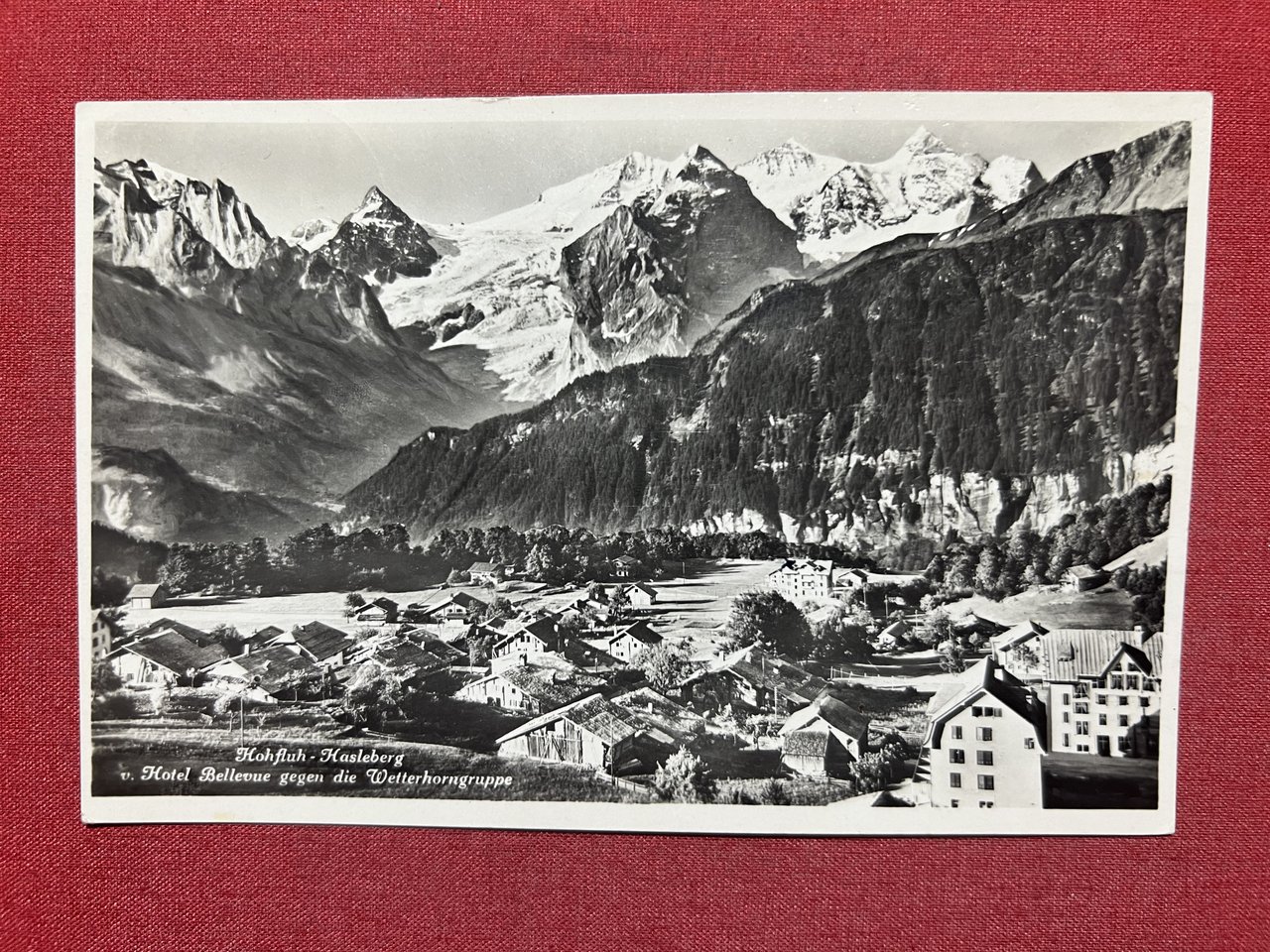 Cartolina - Svizzera - Hohfluh - Hasliberg - Hotel Bellevue …