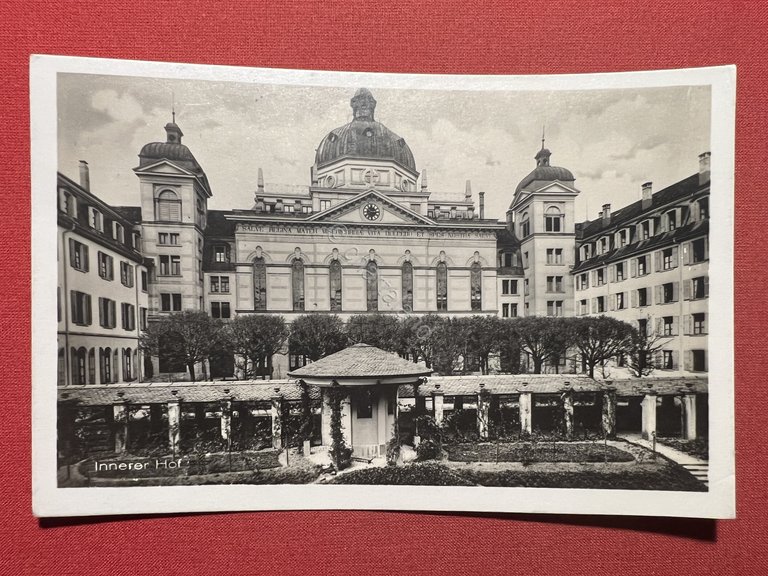 Cartolina - Svizzera - institut Menzingen - 1926