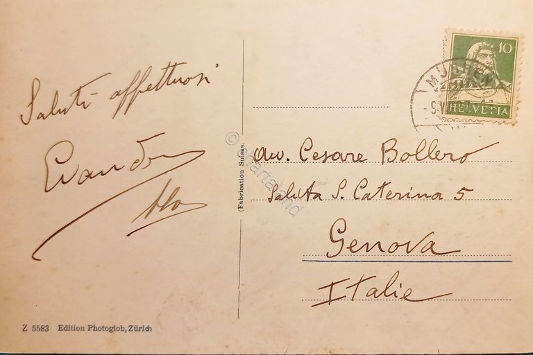 Cartolina - Svizzera - Jungfraubahn - Berghaus - Station Jungfraujoch …