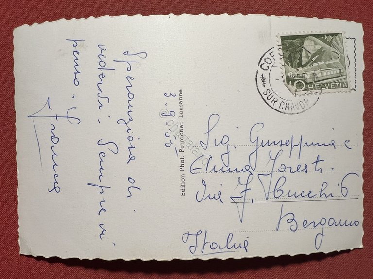 Cartolina - Svizzera - Lac Léman - Bateau Lausanne - …