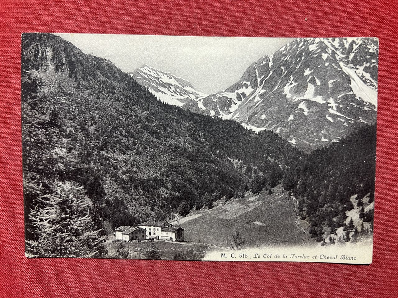 Cartolina - Svizzera - Le Col de la Forclaz et …