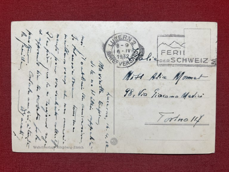 Cartolina - Svizzera - Luzern - Schweizerhofquai und Pilatus - …