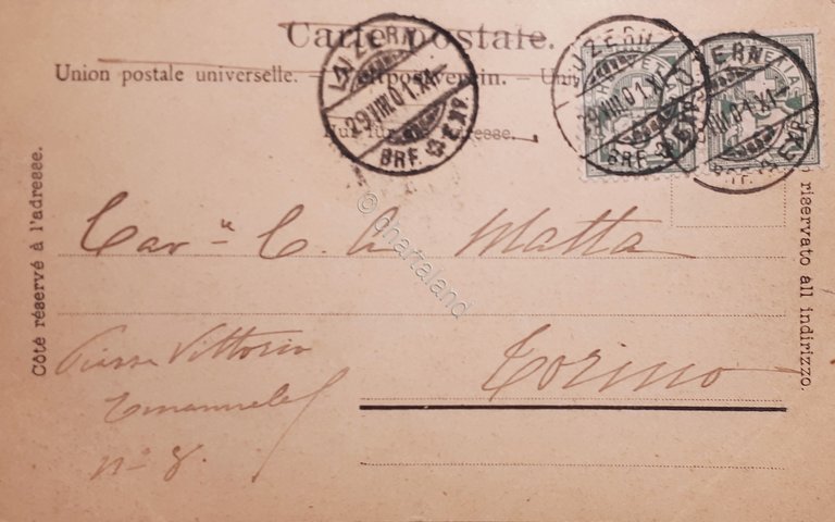 Cartolina - Svizzera - Rigi Kulm und Berner Alpen - …