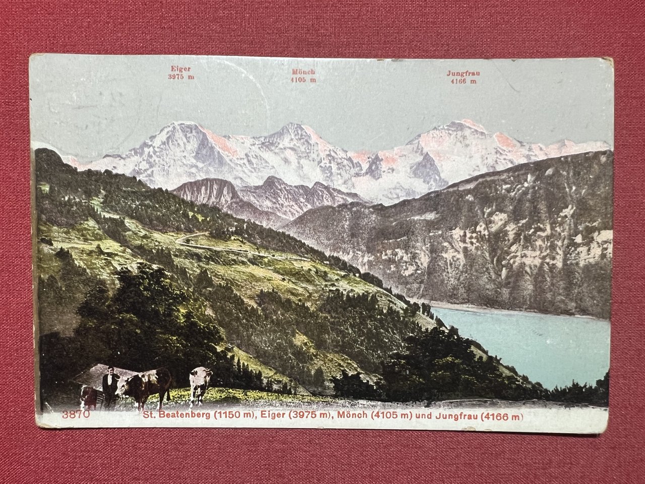 Cartolina - Svizzera - St. Beatenberg - Eiger - Mönch …