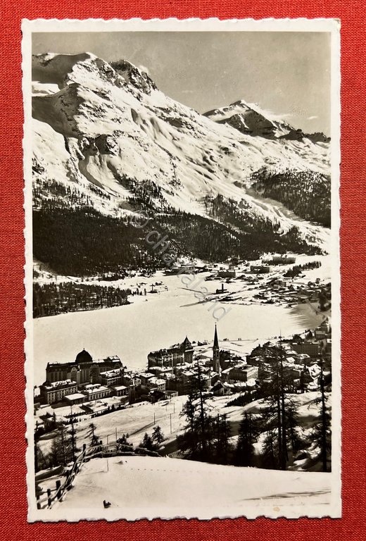 Cartolina - Svizzera - St. Moritz - 1938