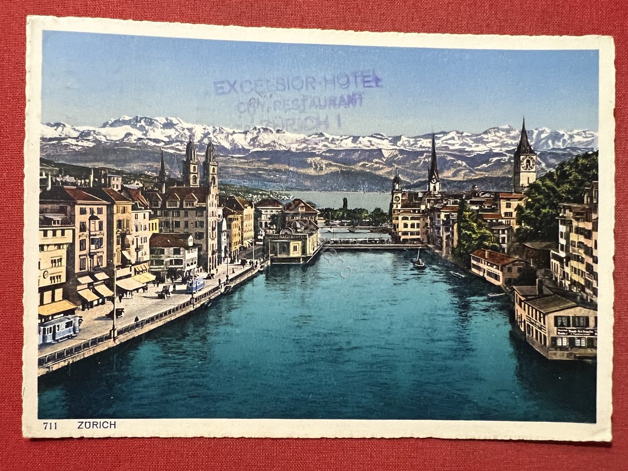 Cartolina - Svizzera - Zürich - 1934 | Immagine principale