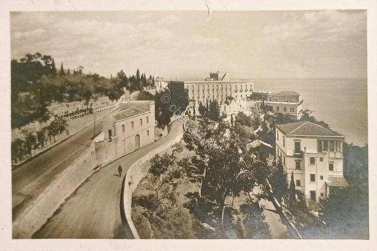 Cartolina - Taormina - Strada di Taormina e sepolcri bizantini …