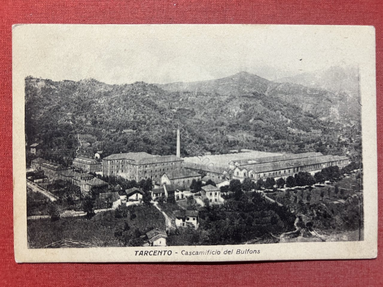 Cartolina - Tarcento ( Udine ) - Cascamificio di Bulfons …