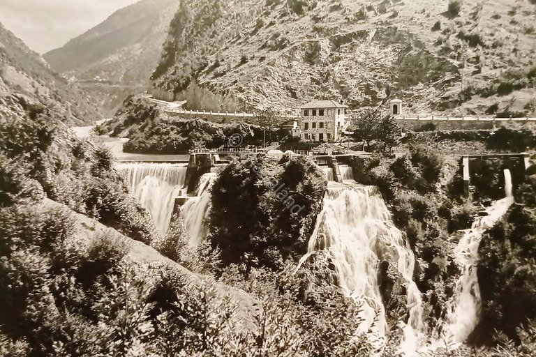 Cartolina - Tarcento ( Udine ) - Cascata del Torre …