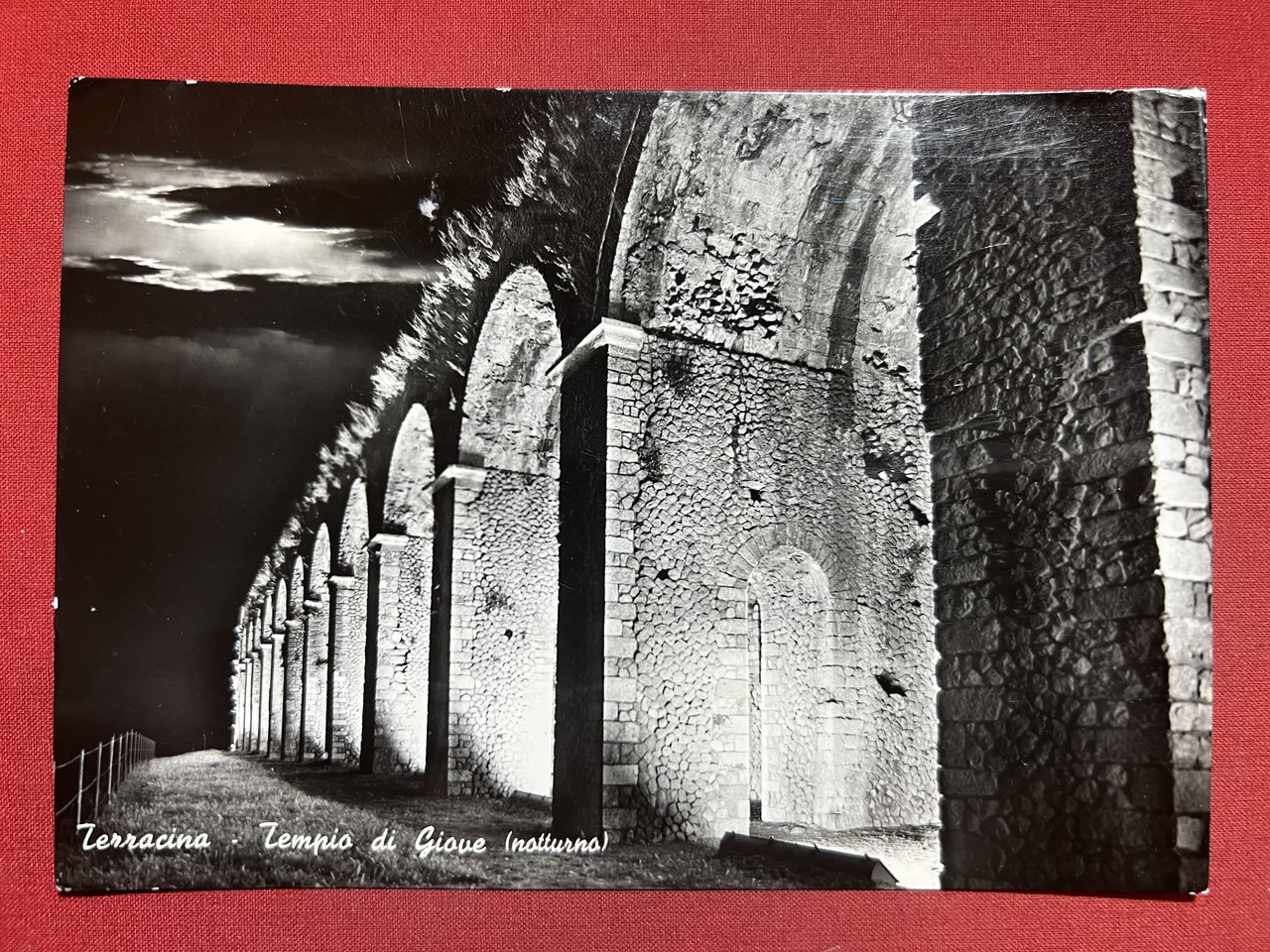 Cartolina - Terracina ( Latina ) - Tempio di Giove …