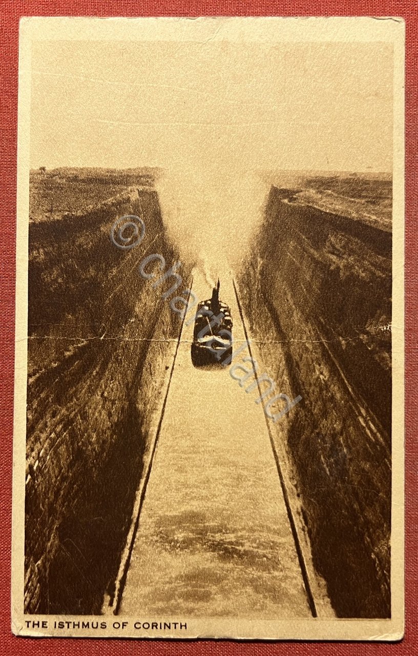 Cartolina - The Isthmus of Corinth ( Grecia ) - …
