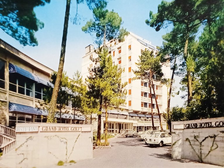 Cartolina - Tirrenia ( Pisa ) - Grand Hotel Golf …