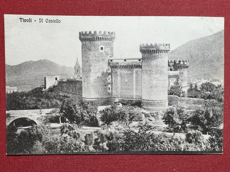 Cartolina - Tivoli - Il Castello - 1920 ca.