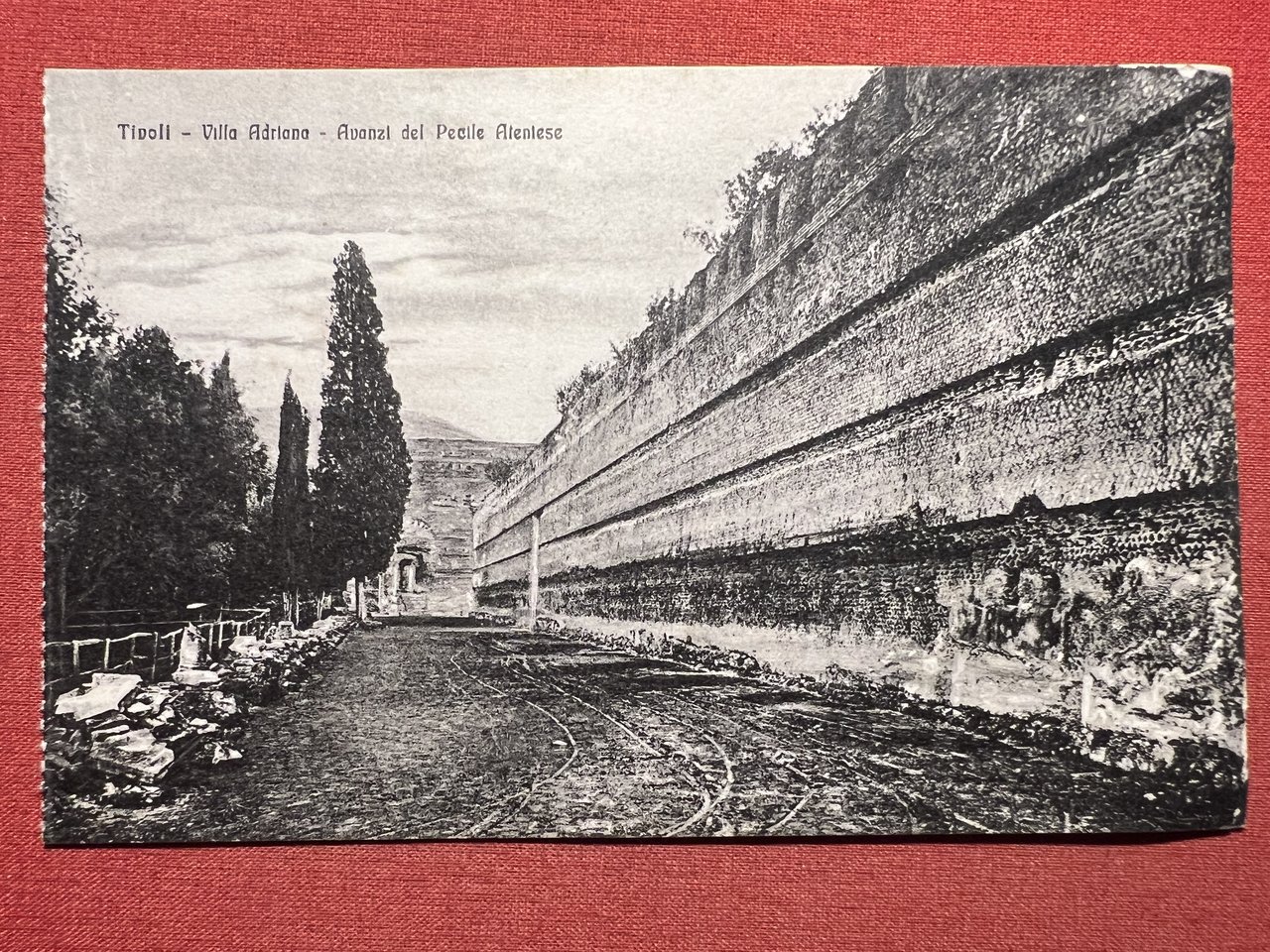 Cartolina - Tivoli - Villa Adriana - Avanzi del Pecile …