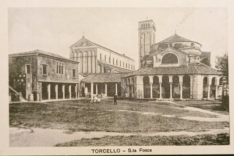 Cartolina - Torcello - Chiesa di Santa Fosca - 1930 …