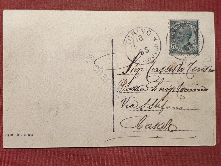 Cartolina - Torino - Facciata del Castello del Valentino - … | Immagine Gallery 2