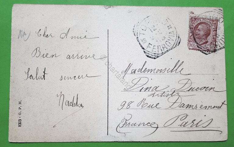 Cartolina - Torino - Monumento della Crimea - 1900 ca.