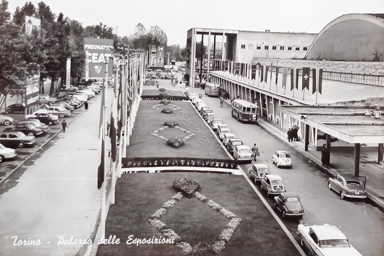 Cartolina - Torino - Palazzo delle Esposizioni - 1964