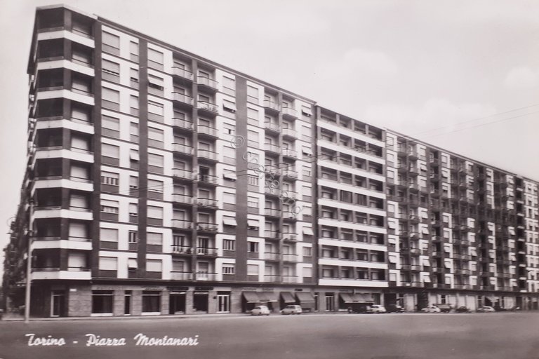 Cartolina - Torino - Piazza Montanari - 1968