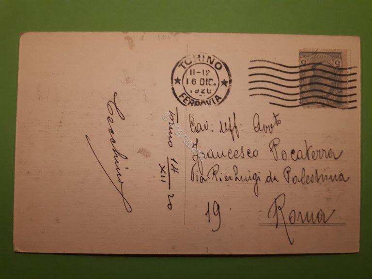 Cartolina - Torino - Piazza Vittorio Emanuele I dalla Gran …