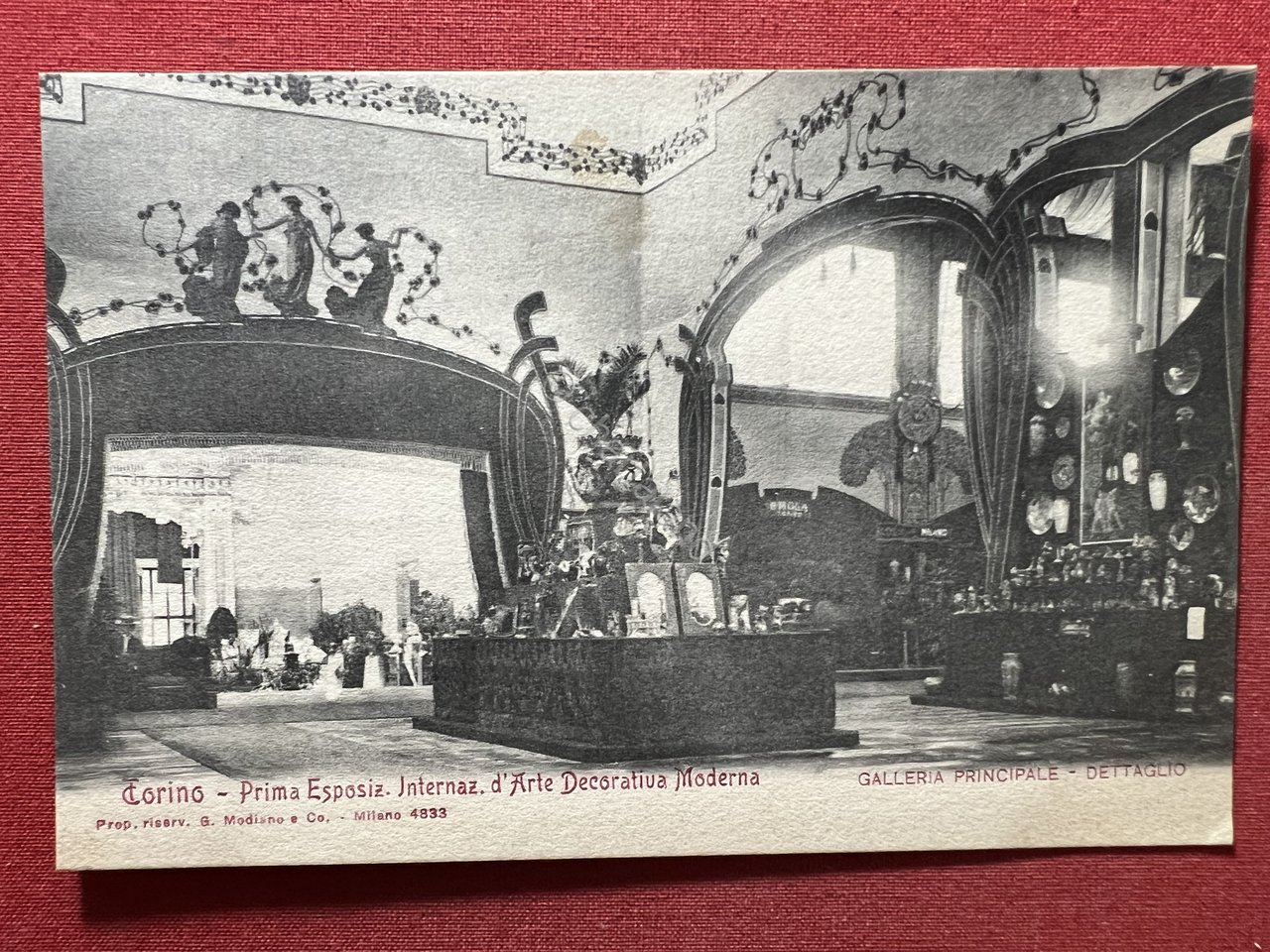 Cartolina - Torino - Prima Esposiz.Internaz. d'Arte Decorativa Moderna - …