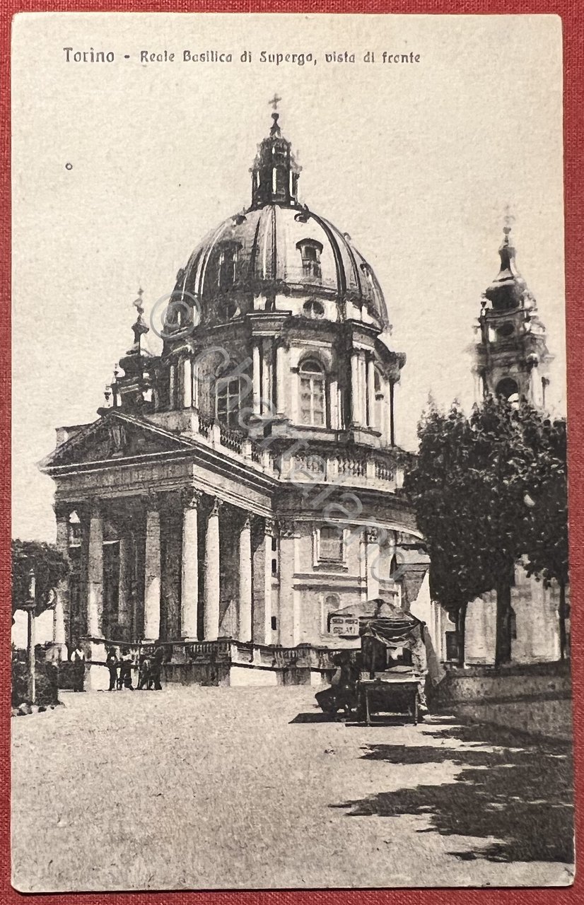 Cartolina - Torino - Reale Basilica di Superga - Vista … | Immagine principale