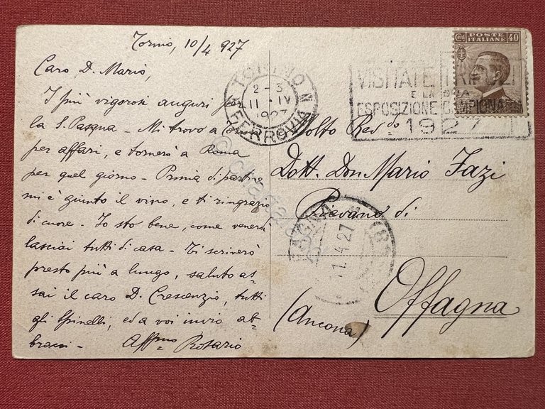 Cartolina - Torino - Reale Basilica di Superga - Vista … | Immagine Gallery 2