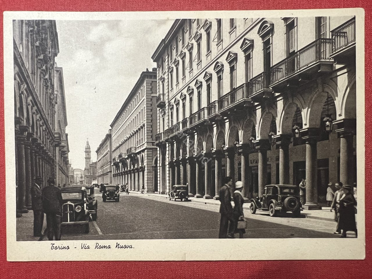 Cartolina - Torino - Via Roma Nuova - 1940 ca.