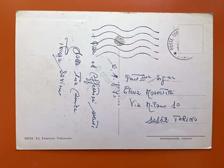 Cartolina - Torre Annunziata ( Napoli ) - Vedute diverse …