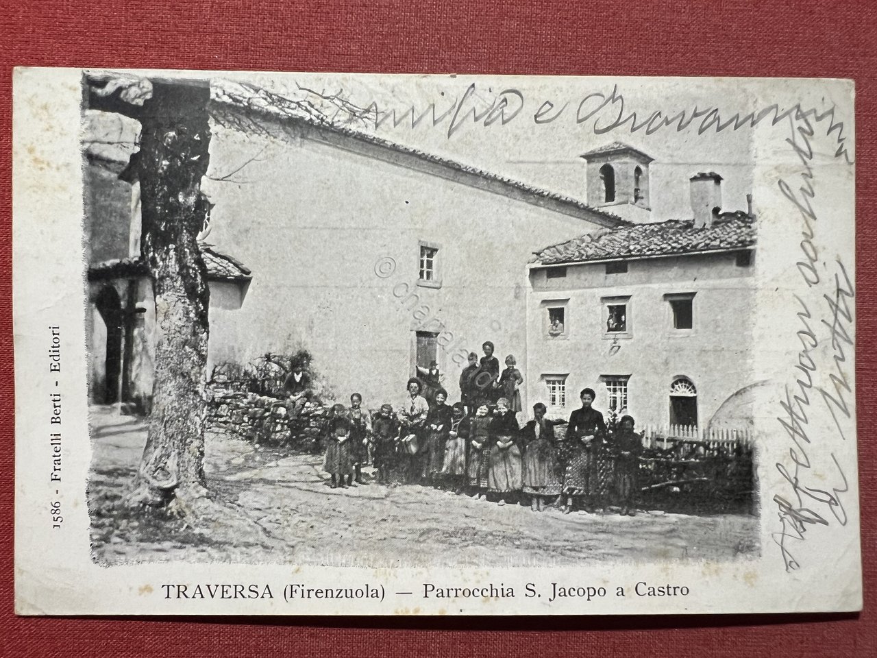 Cartolina - Traversa ( Firenzuola ) - Parrocchia S. Jacopo …