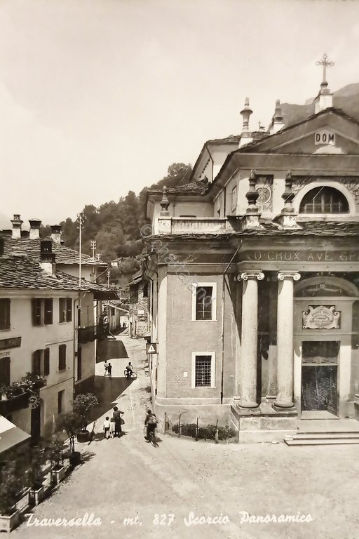 Cartolina - Traversella ( Torino ) - Scorcio Panoramico - …