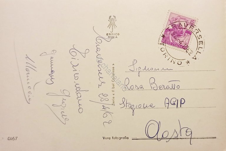 Cartolina - Traversella ( Torino ) - Scorcio Panoramico - …