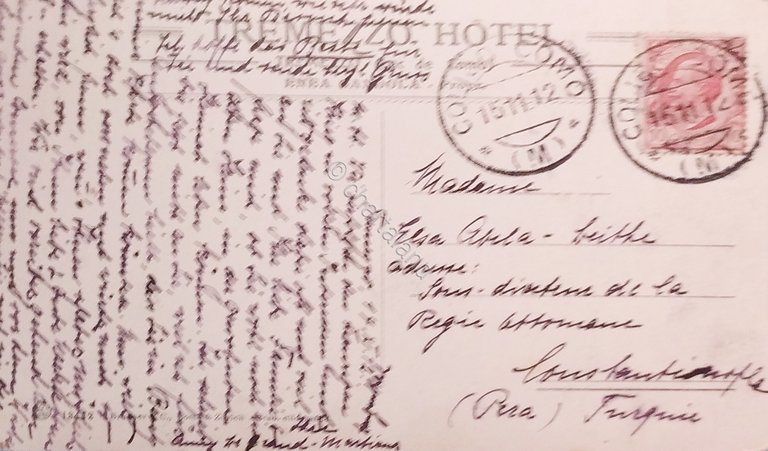 Cartolina - Tremezzo - Lago di Como - Tremezzo Hotel …