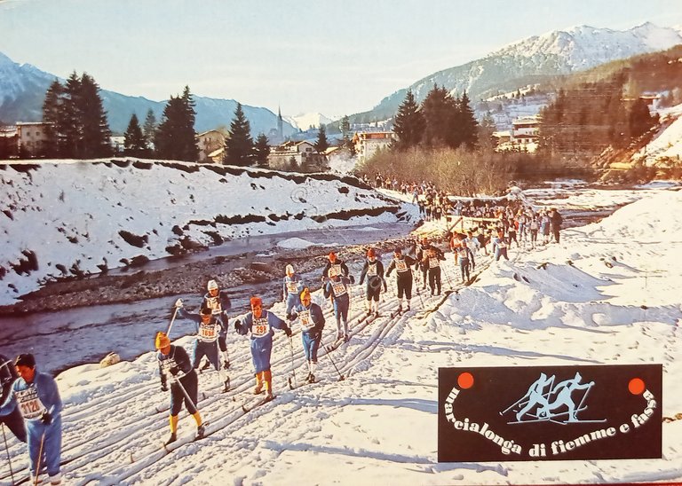 Cartolina - Trentino Marcialonga ( Trento ) - 1975 ca.