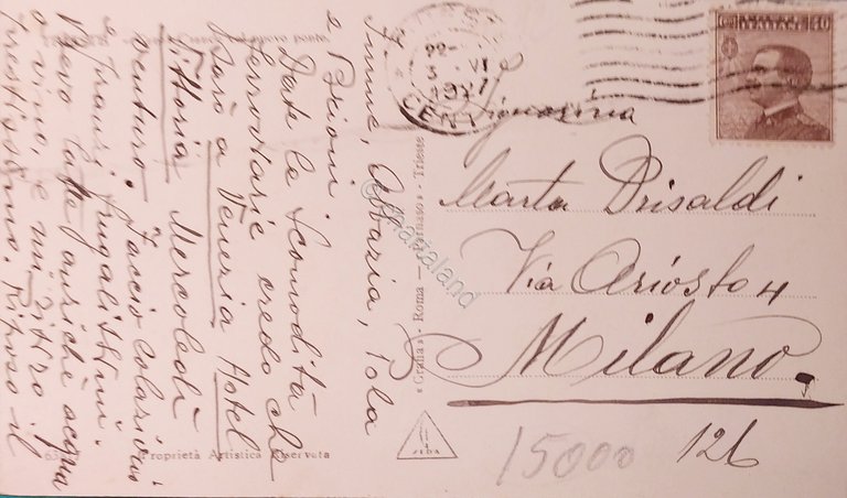 Cartolina - Trieste - Canal Grande del Nuovo Ponte - …