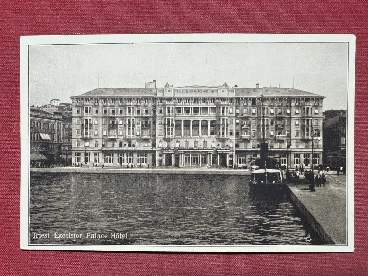 Cartolina - Trieste - Excelsior Palace Hotel - 1920 ca.