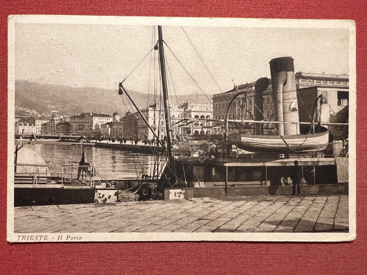 Cartolina - Trieste - Il Porto - 1932