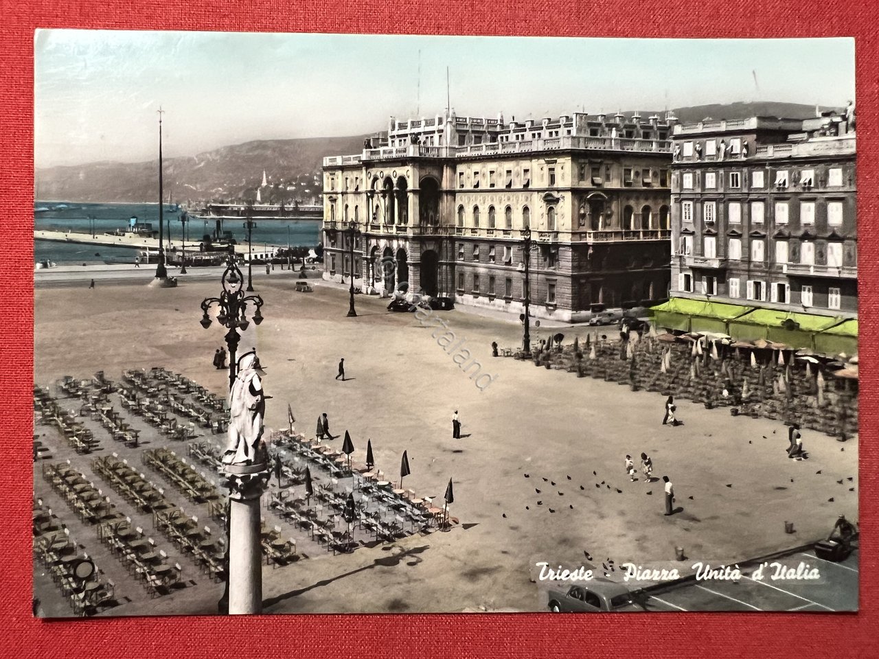 Cartolina - Trieste - Piazza Unità d'Italia - 1956 | Immagine principale