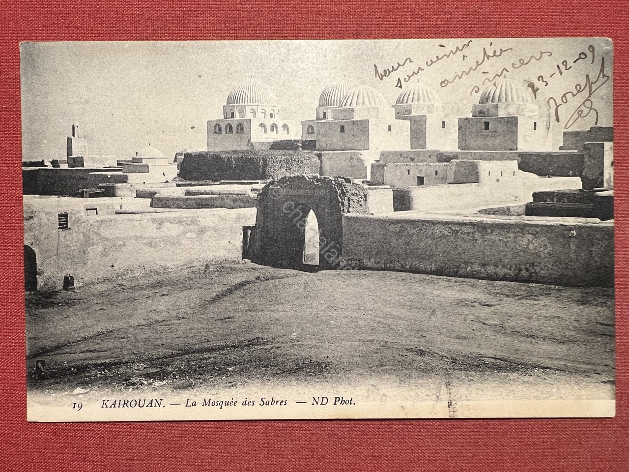 Cartolina - Tunisie - Kairouan - La Mosquée des Sabres …