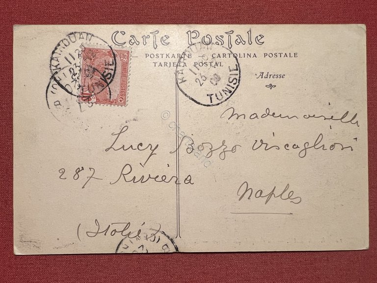 Cartolina - Tunisie - Kairouan - La Mosquée des Sabres …