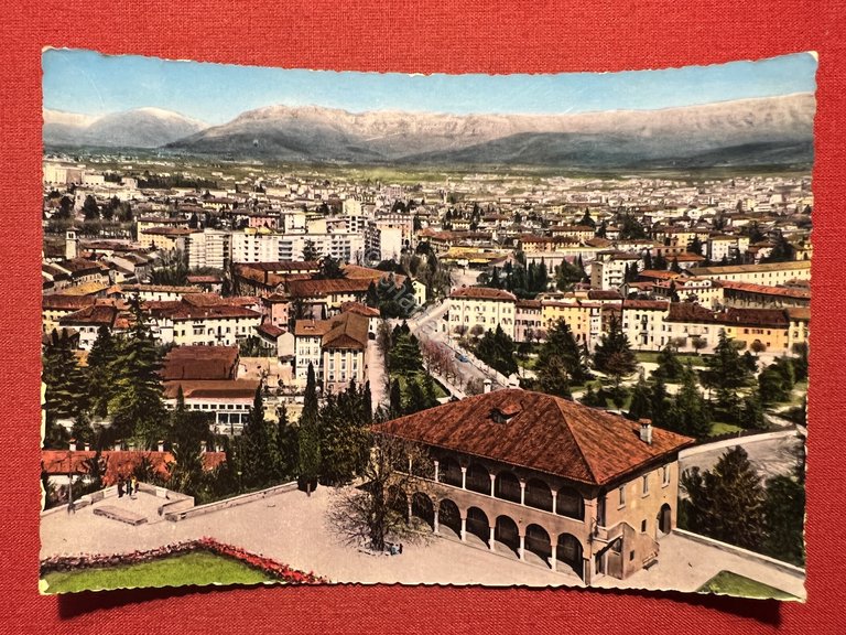 Cartolina - Udine - Panorama dal Castello - 1964