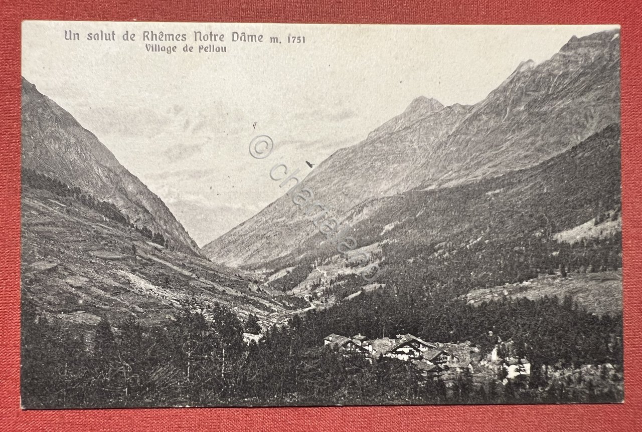 Cartolina - Un Salut de Rhemes Notre Dame - Village …