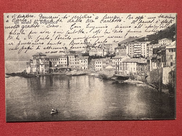 Cartolina - Un Saluto da Bogliasco ( Genova ) - …